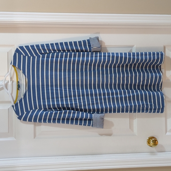 Blue nautical stripe dress - Picture 3 of 5
